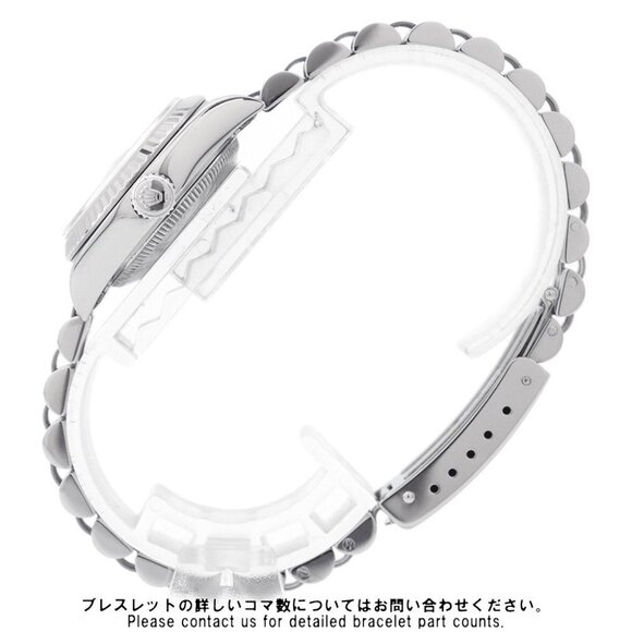 ROLEX Datejust 26mm Stainless Steel 18K White Gold Silver Dial - Picture 15 of 15